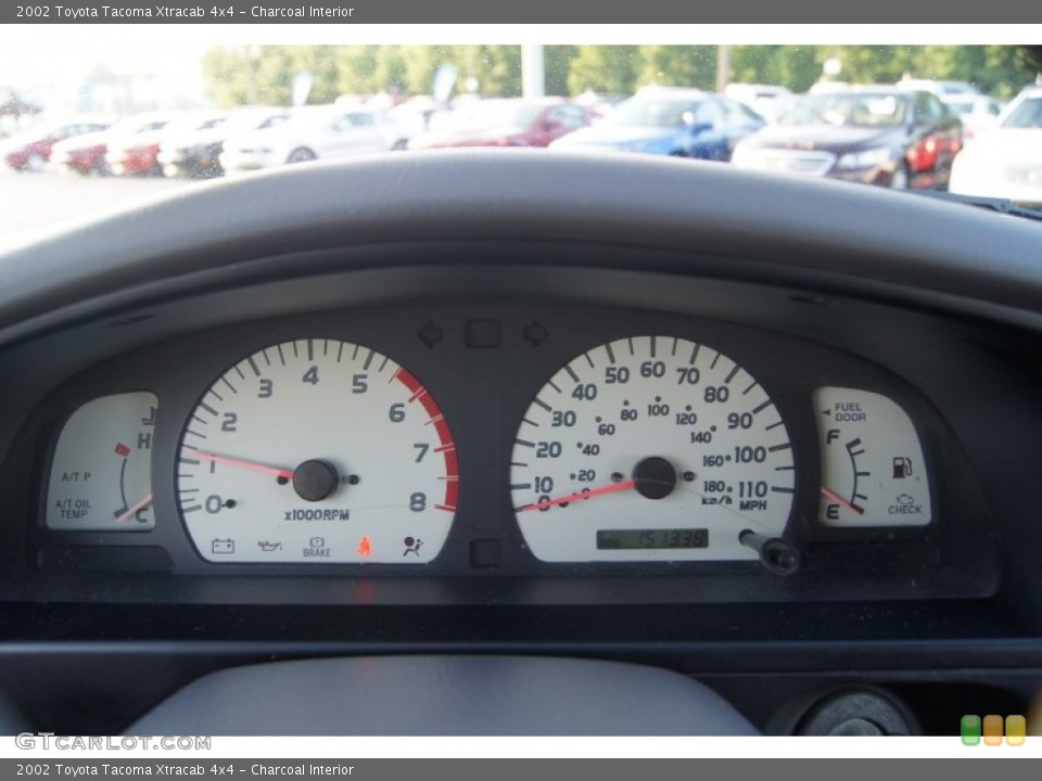Charcoal Interior Gauges for the 2002 Toyota Tacoma Xtracab 4x4 #51858151