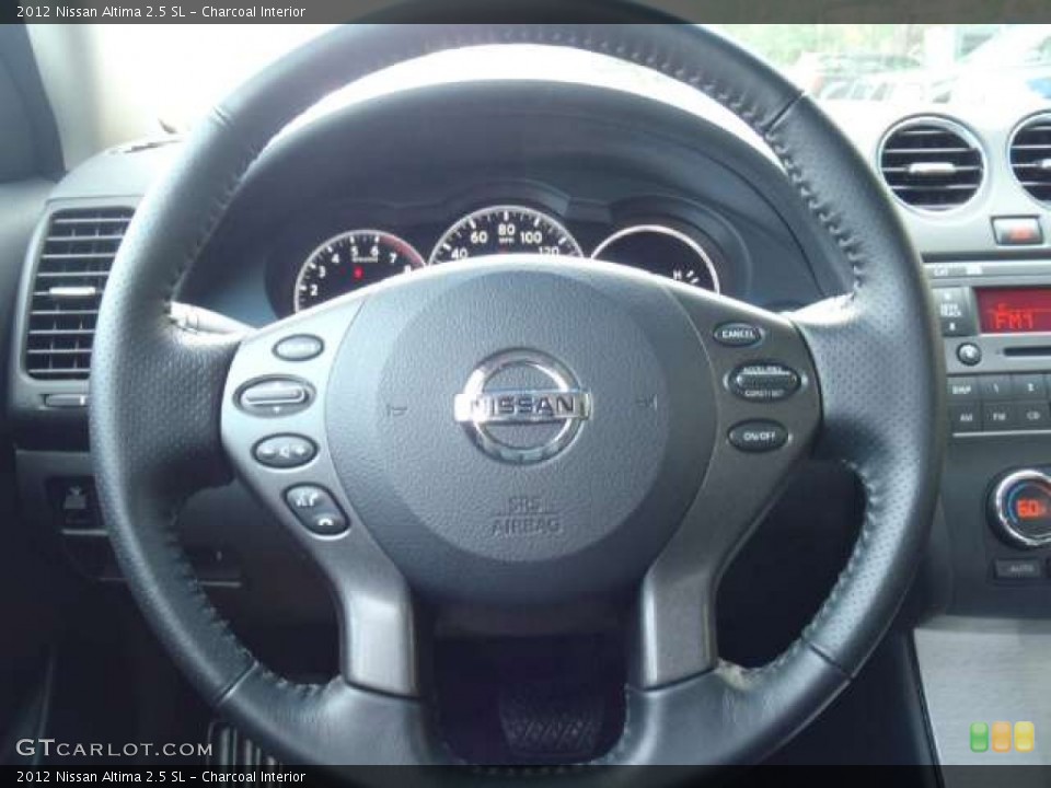 Charcoal Interior Steering Wheel for the 2012 Nissan Altima 2.5 SL #51858529
