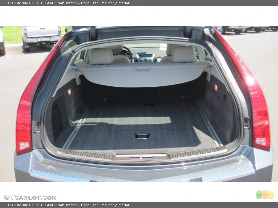 Light Titanium/Ebony Interior Trunk for the 2011 Cadillac CTS 4 3.0 AWD Sport Wagon #51860419