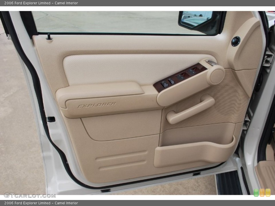 Camel Interior Door Panel for the 2006 Ford Explorer Limited #51863803