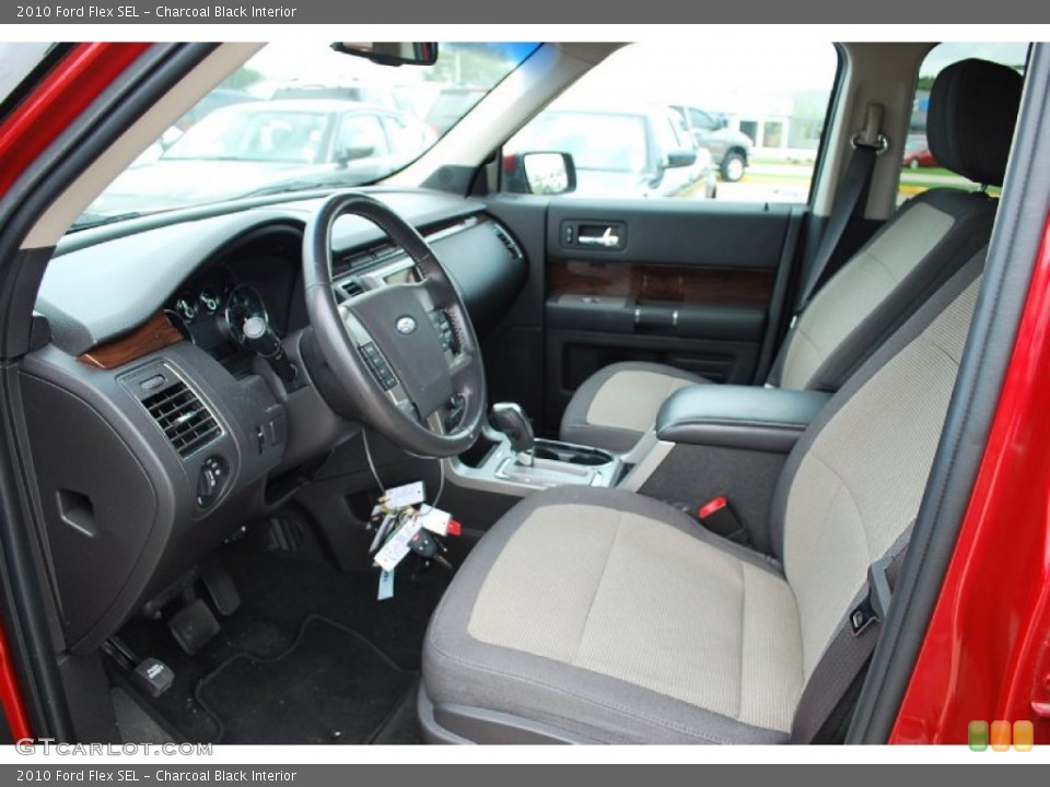 Charcoal Black Interior Photo for the 2010 Ford Flex SEL #51865201