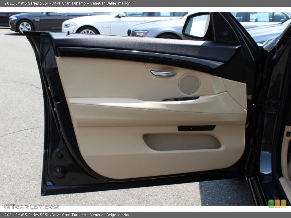 Venetian Beige Interior Door Panel for the 2011 BMW 5 Series 535i xDrive Gran Turismo #51865624