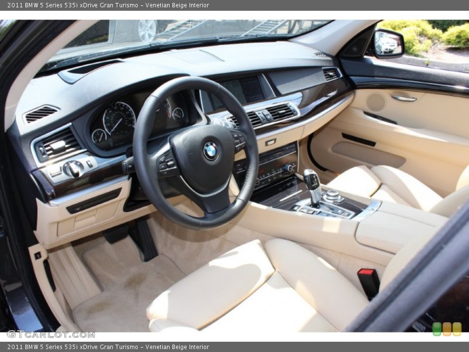 Venetian Beige Interior Photo for the 2011 BMW 5 Series 535i xDrive Gran Turismo #51865636