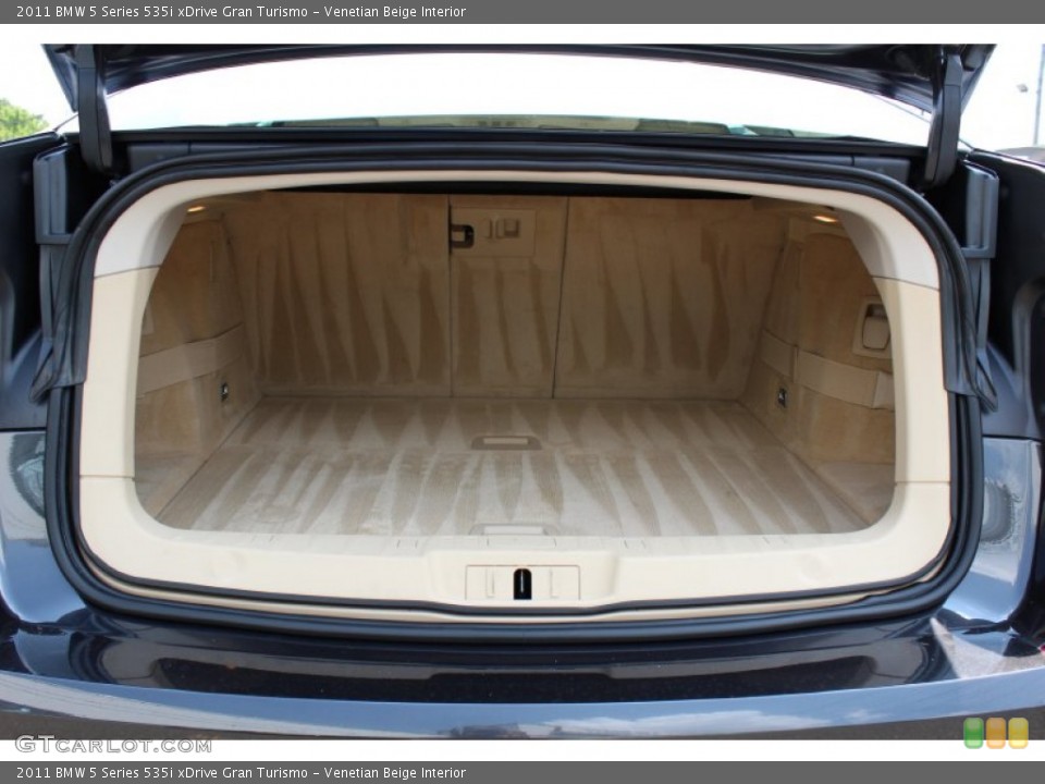 Venetian Beige Interior Trunk for the 2011 BMW 5 Series 535i xDrive Gran Turismo #51865780