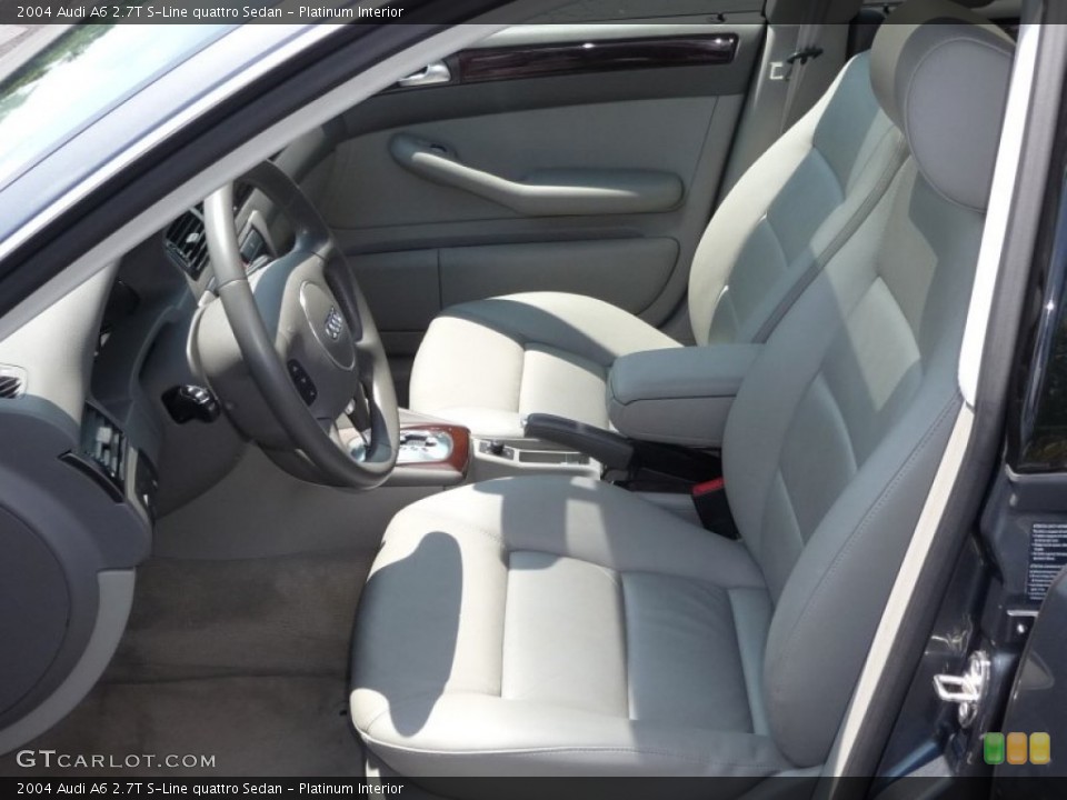 Platinum Interior Photo for the 2004 Audi A6 2.7T S-Line quattro Sedan #51867646
