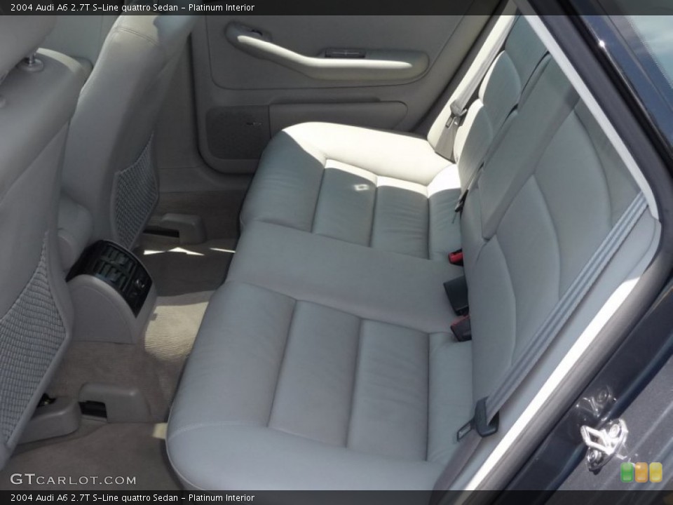 Platinum Interior Photo for the 2004 Audi A6 2.7T S-Line quattro Sedan #51867661