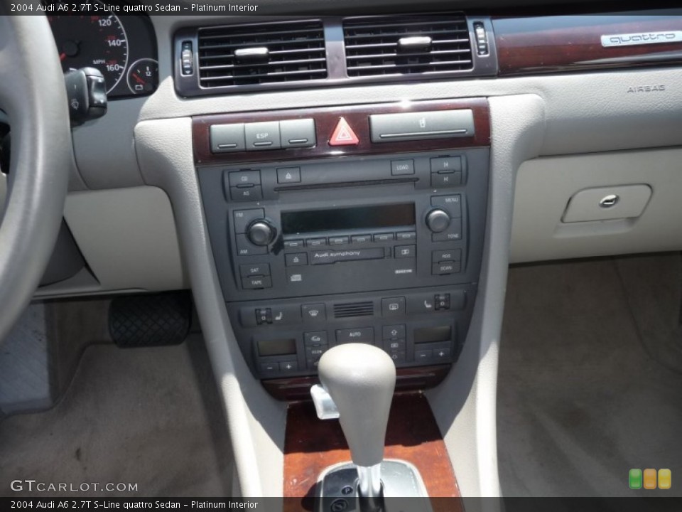 Platinum Interior Controls for the 2004 Audi A6 2.7T S-Line quattro Sedan #51867697