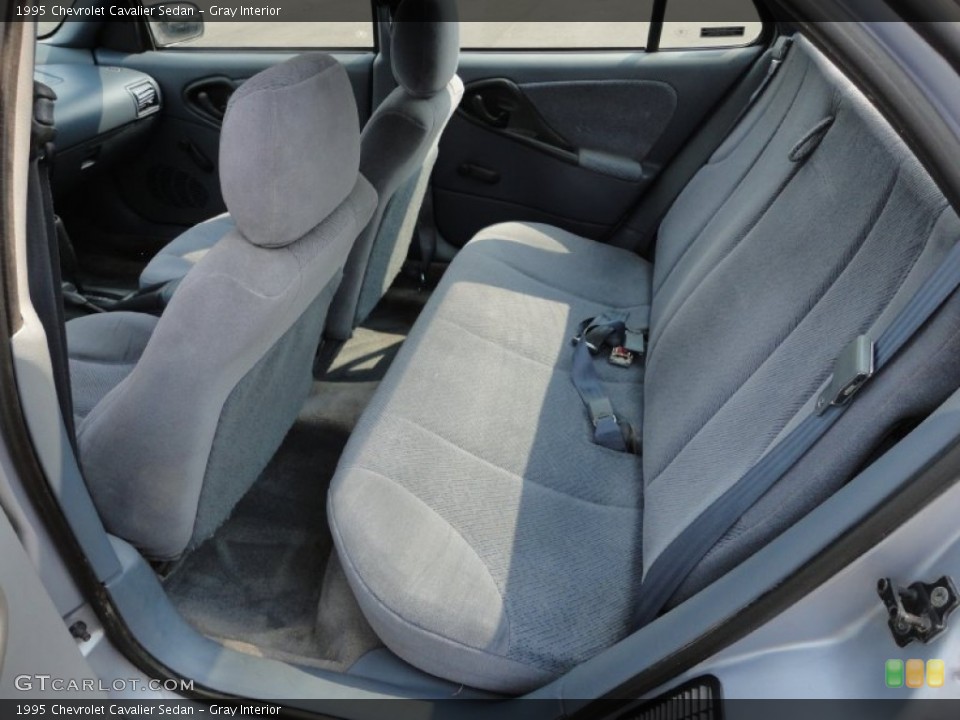 Gray Interior Photo for the 1995 Chevrolet Cavalier Sedan #51870682