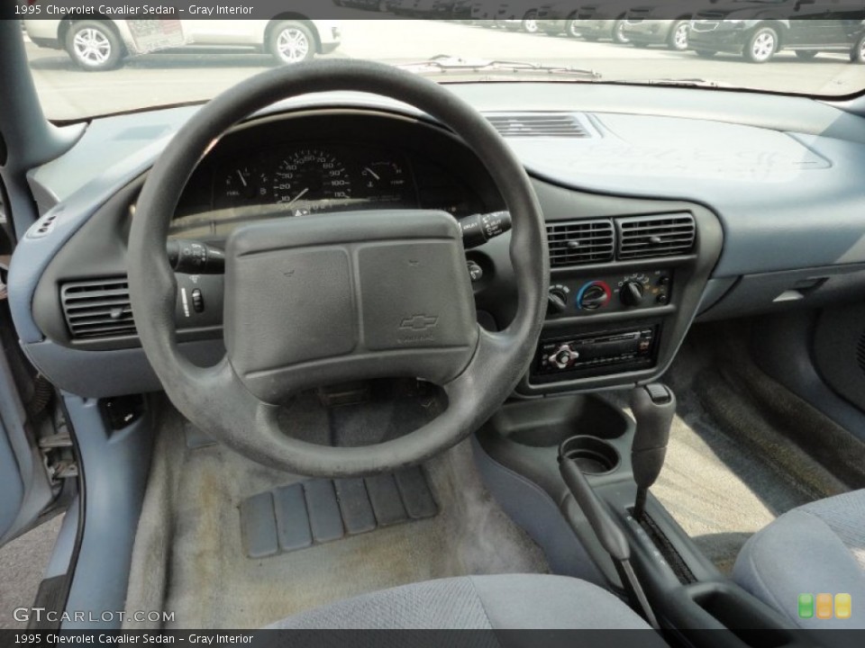 Gray Interior Photo for the 1995 Chevrolet Cavalier Sedan #51870697
