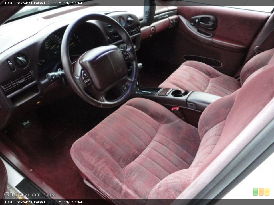 Burgundy 1998 Chevrolet Lumina Interiors
