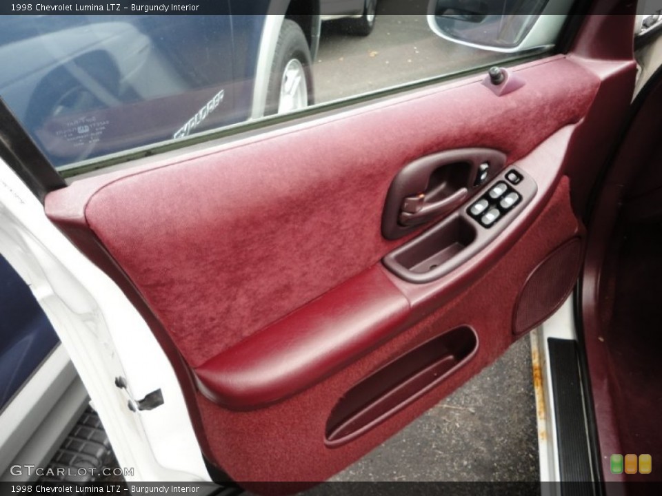 Burgundy Interior Door Panel for the 1998 Chevrolet Lumina LTZ #51870832