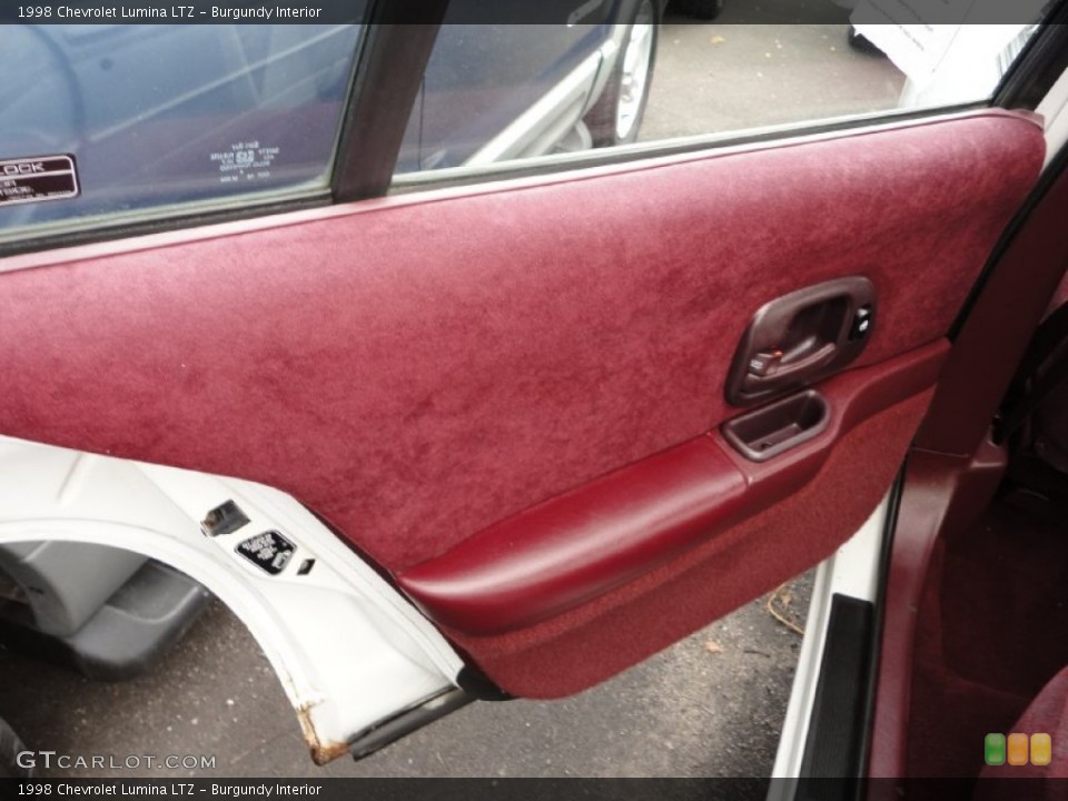 Burgundy Interior Door Panel for the 1998 Chevrolet Lumina LTZ #51870859
