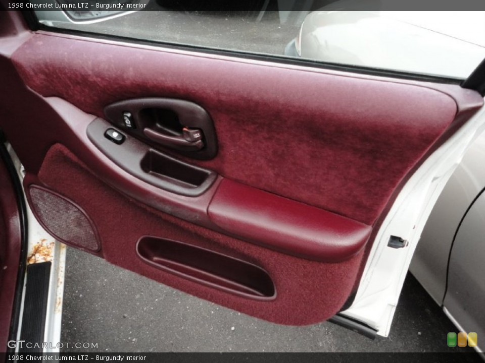 Burgundy Interior Door Panel for the 1998 Chevrolet Lumina LTZ #51870889