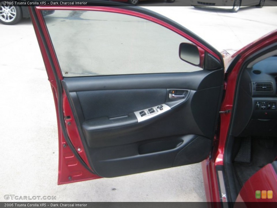 Dark Charcoal Interior Door Panel for the 2006 Toyota Corolla XRS #51871504