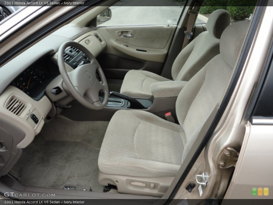 Ivory Interior Photo for the 2001 Honda Accord LX V6 Sedan #51872782