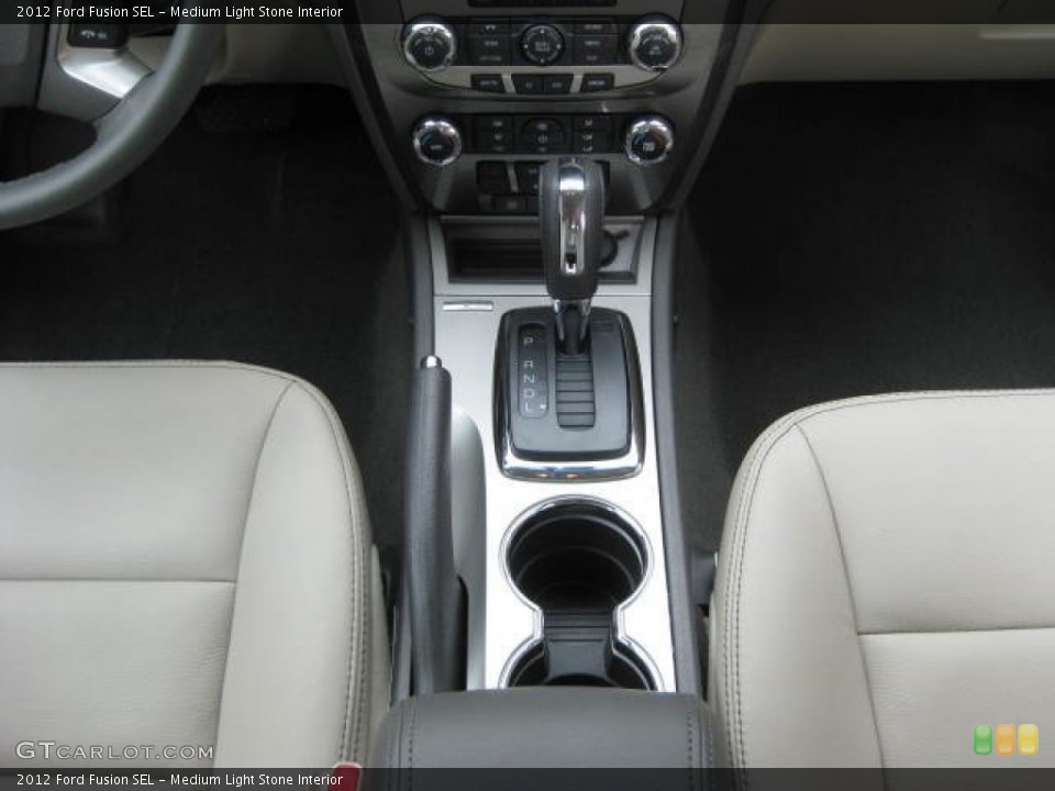 Medium Light Stone Interior Transmission for the 2012 Ford Fusion SEL #51873511