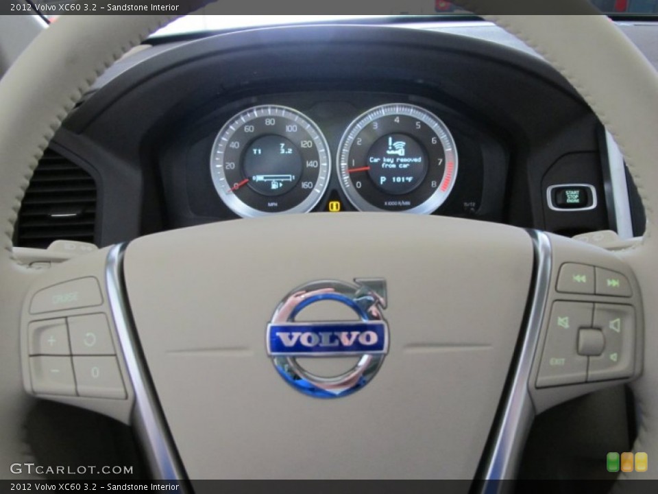 Sandstone Interior Steering Wheel for the 2012 Volvo XC60 3.2 #51875092