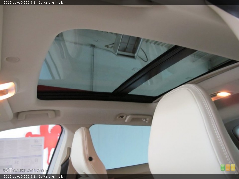 Sandstone Interior Sunroof for the 2012 Volvo XC60 3.2 #51875137