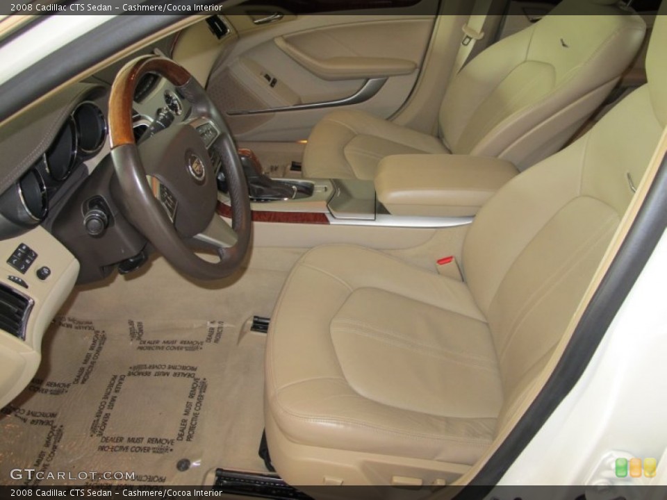 Cashmere/Cocoa Interior Photo for the 2008 Cadillac CTS Sedan #51876583