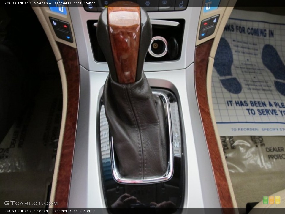 Cashmere/Cocoa Interior Transmission for the 2008 Cadillac CTS Sedan #51876670