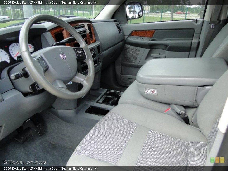 Medium Slate Gray Interior Photo for the 2006 Dodge Ram 1500 SLT Mega Cab #51877309