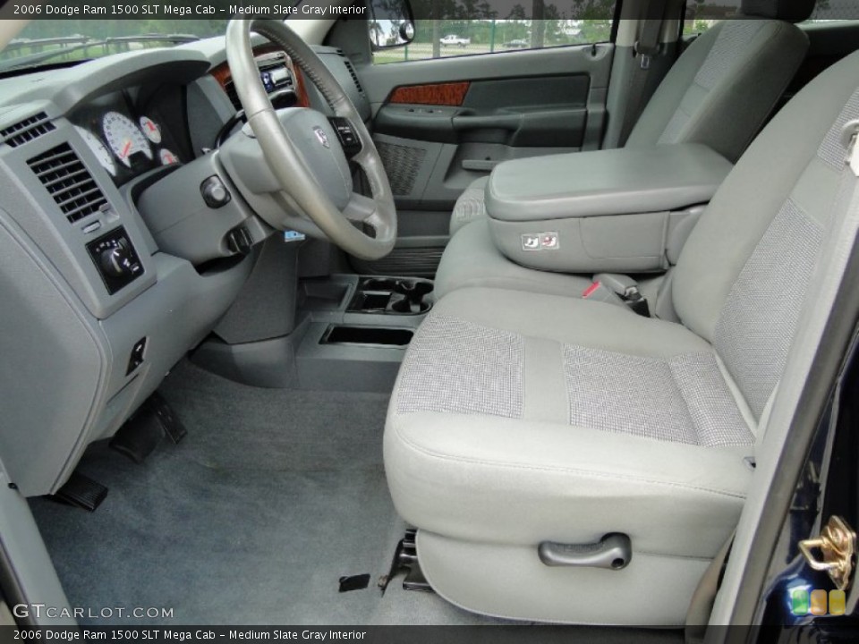 Medium Slate Gray Interior Photo for the 2006 Dodge Ram 1500 SLT Mega Cab #51877327