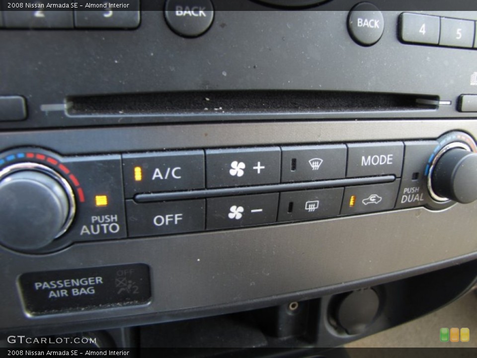 Almond Interior Controls for the 2008 Nissan Armada SE #51878354