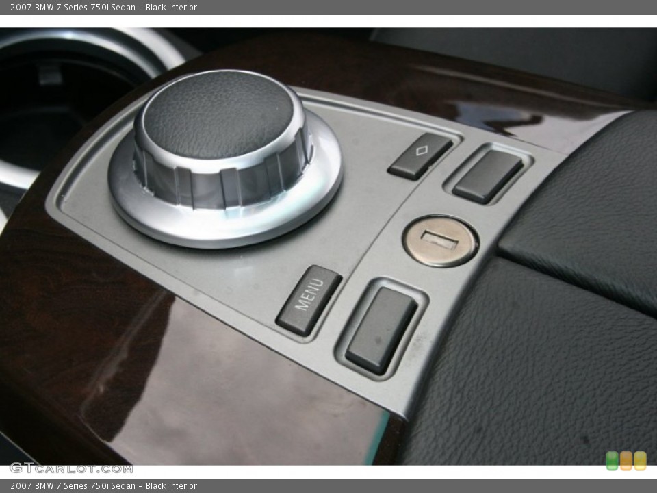 Black Interior Controls for the 2007 BMW 7 Series 750i Sedan #51879401