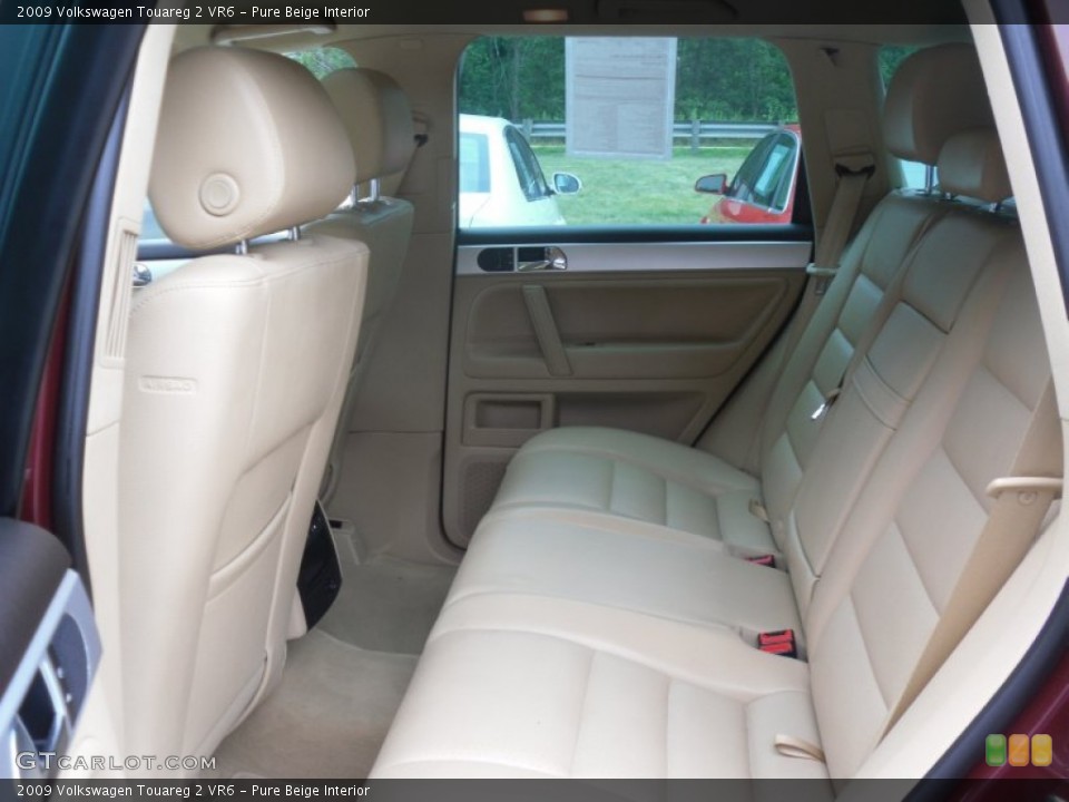 Pure Beige Interior Photo for the 2009 Volkswagen Touareg 2 VR6 #51883019