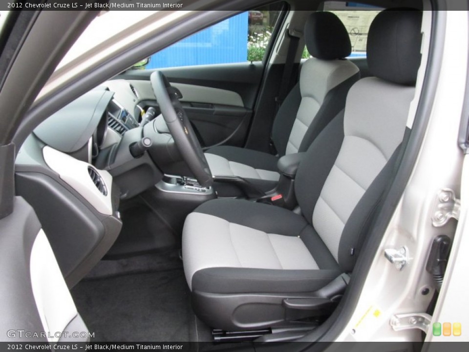 Jet Black/Medium Titanium Interior Photo for the 2012 Chevrolet Cruze LS #51883163