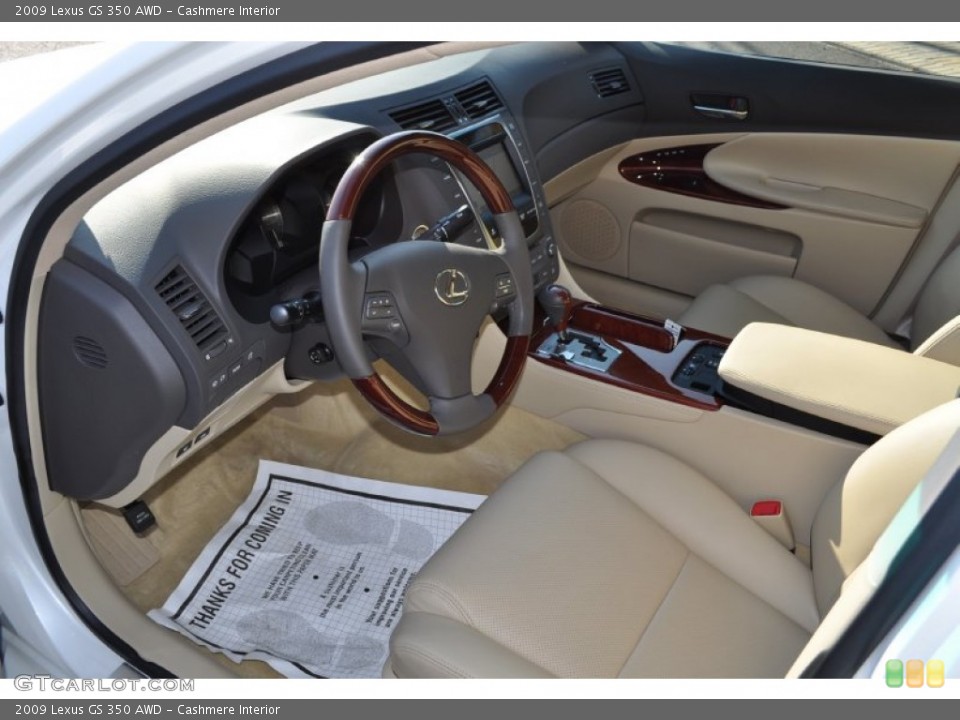 Cashmere Interior Photo for the 2009 Lexus GS 350 AWD #51883985