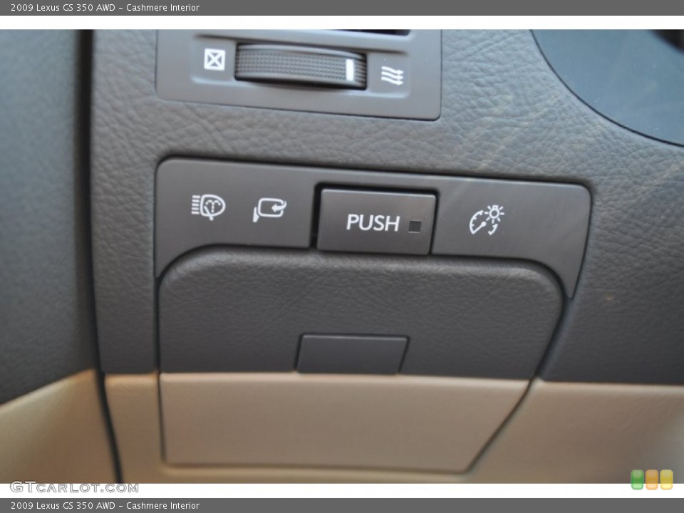 Cashmere Interior Controls for the 2009 Lexus GS 350 AWD #51884171