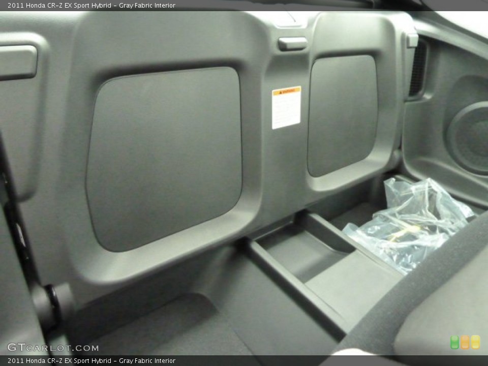 Gray Fabric Interior Photo for the 2011 Honda CR-Z EX Sport Hybrid #51885152