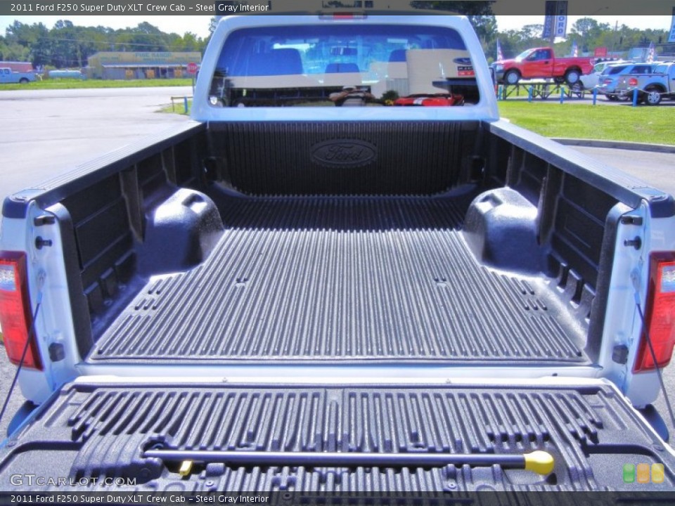 Steel Gray Interior Trunk for the 2011 Ford F250 Super Duty XLT Crew Cab #51885416