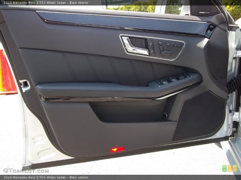 Black Interior Door Panel for the 2010 Mercedes-Benz E 550 4Matic Sedan #51887354