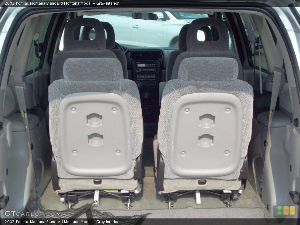 Gray Interior Trunk for the 2002 Pontiac Montana  #51887654