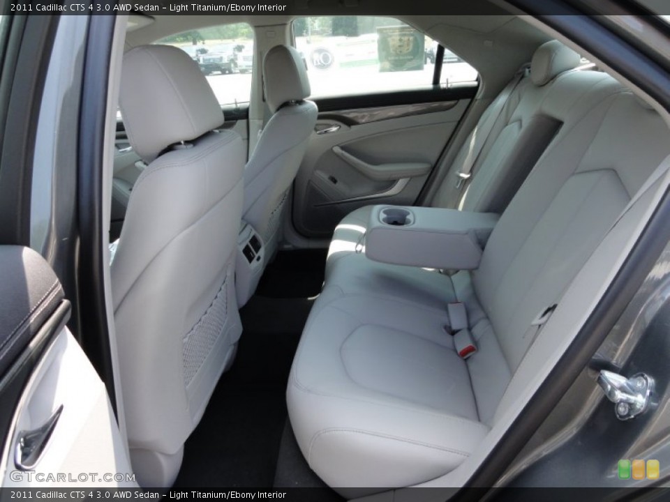 Light Titanium/Ebony Interior Photo for the 2011 Cadillac CTS 4 3.0 AWD Sedan #51888335