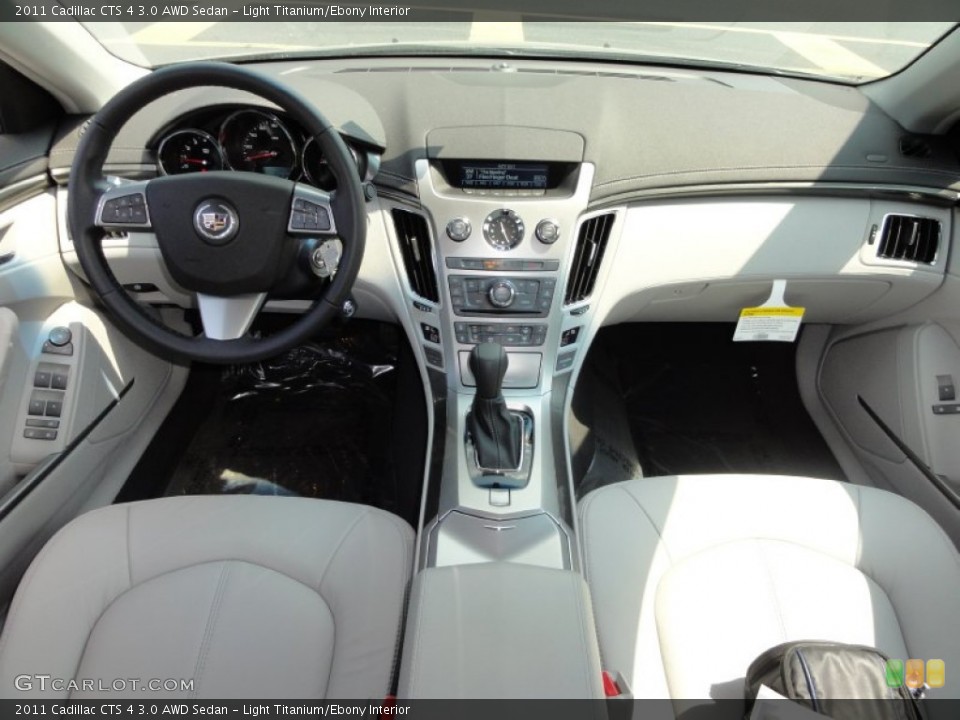 Light Titanium/Ebony Interior Dashboard for the 2011 Cadillac CTS 4 3.0 AWD Sedan #51888347