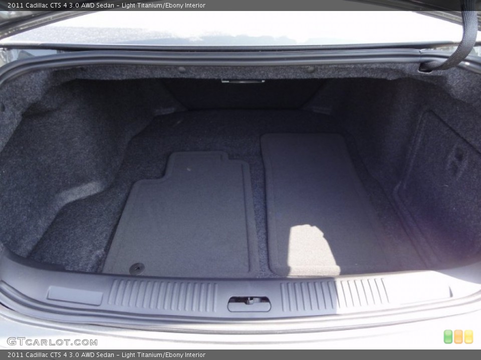 Light Titanium/Ebony Interior Trunk for the 2011 Cadillac CTS 4 3.0 AWD Sedan #51888374