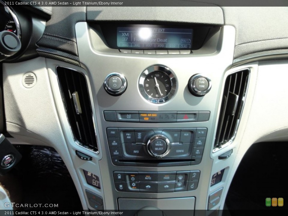 Light Titanium/Ebony Interior Controls for the 2011 Cadillac CTS 4 3.0 AWD Sedan #51888422