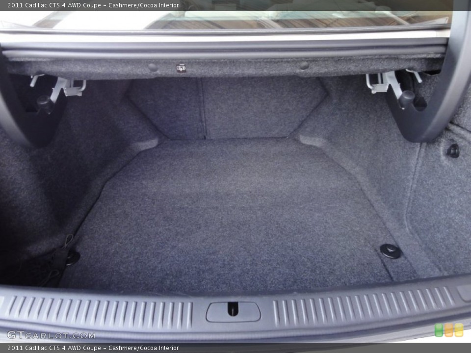 Cashmere/Cocoa Interior Trunk for the 2011 Cadillac CTS 4 AWD Coupe #51888560