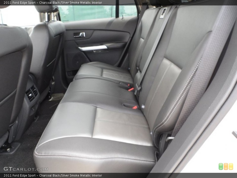 Charcoal Black/Silver Smoke Metallic Interior Photo for the 2011 Ford Edge Sport #51894035