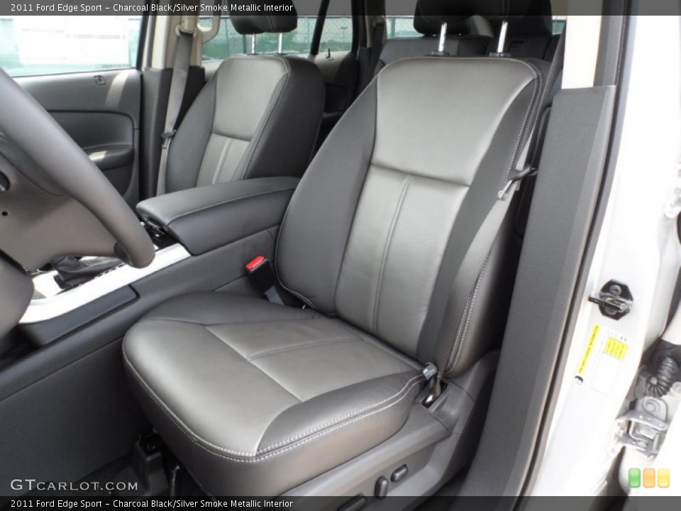 Charcoal Black/Silver Smoke Metallic Interior Photo for the 2011 Ford Edge Sport #51894065