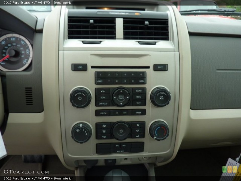 Stone Interior Controls for the 2012 Ford Escape XLT V6 4WD #51895931