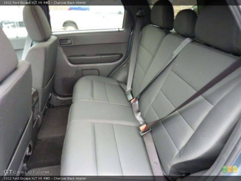 Charcoal Black Interior Photo for the 2012 Ford Escape XLT V6 4WD #51896075