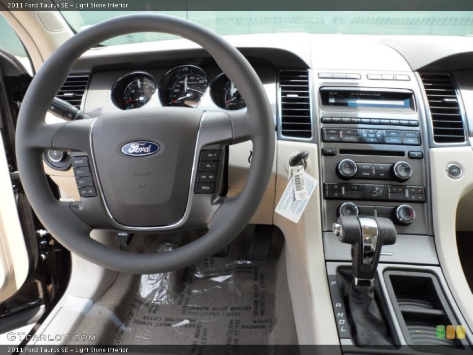 Light Stone Interior Dashboard for the 2011 Ford Taurus SE #51896615