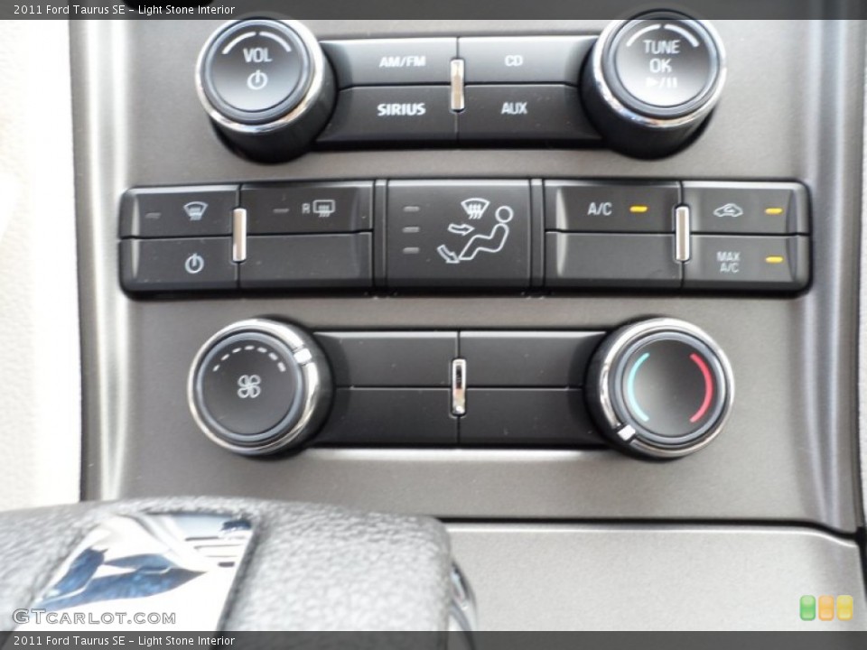 Light Stone Interior Controls for the 2011 Ford Taurus SE #51896672