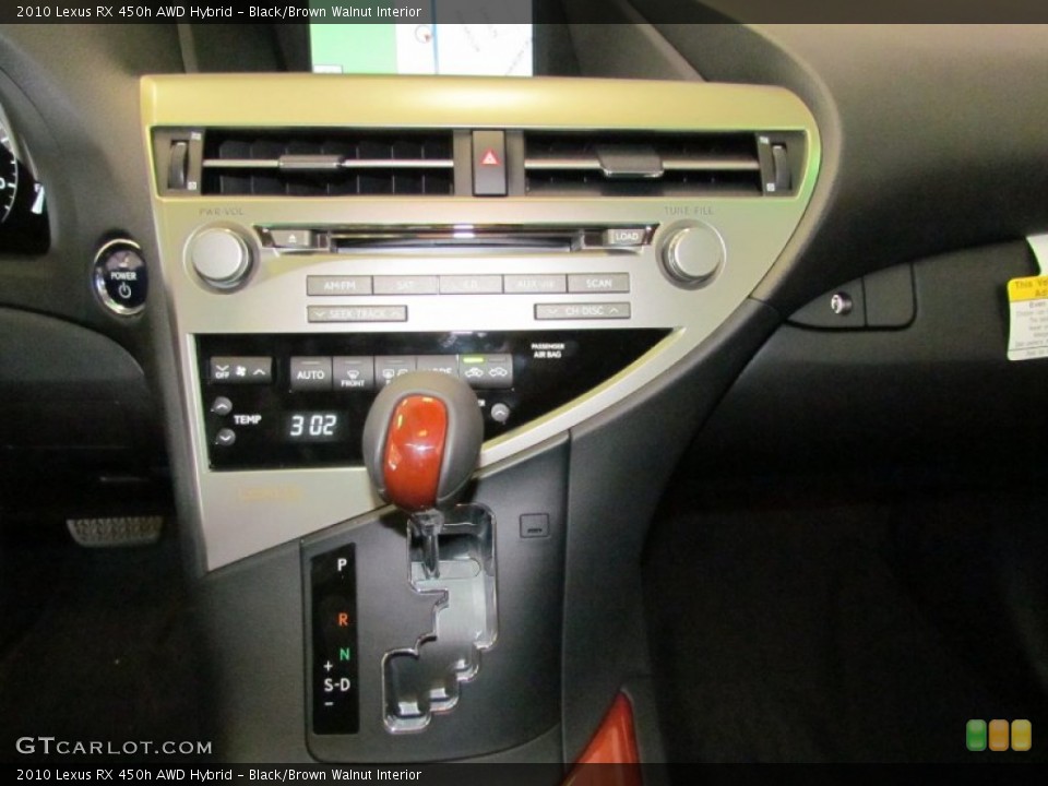 Black/Brown Walnut Interior Transmission for the 2010 Lexus RX 450h AWD Hybrid #51896834