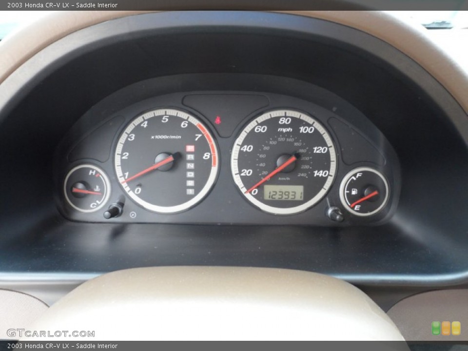 Saddle Interior Gauges for the 2003 Honda CR-V LX #51899390