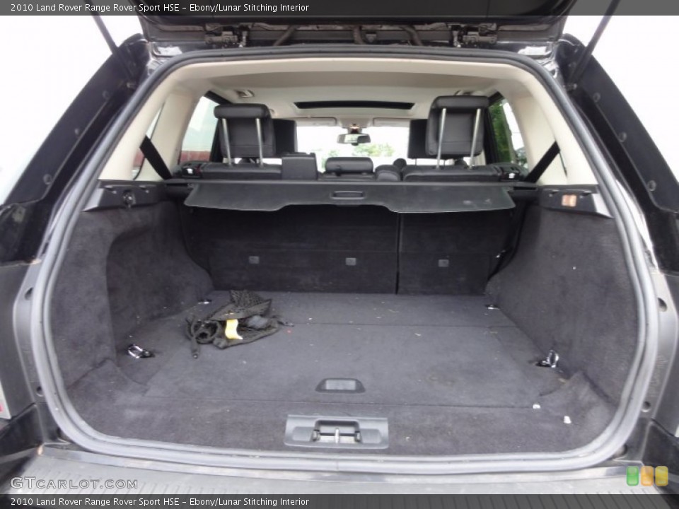 Ebony/Lunar Stitching Interior Trunk for the 2010 Land Rover Range Rover Sport HSE #51903392